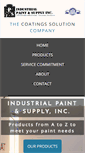 Mobile Screenshot of industrialpaintandsupply.com